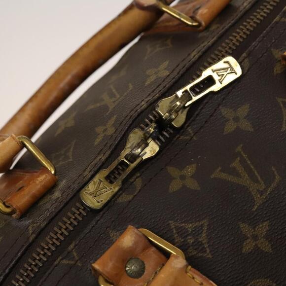 LOUIS VUITTON Monogram Keepall 55 Boston Bag M41424 - Picture 16 of 16